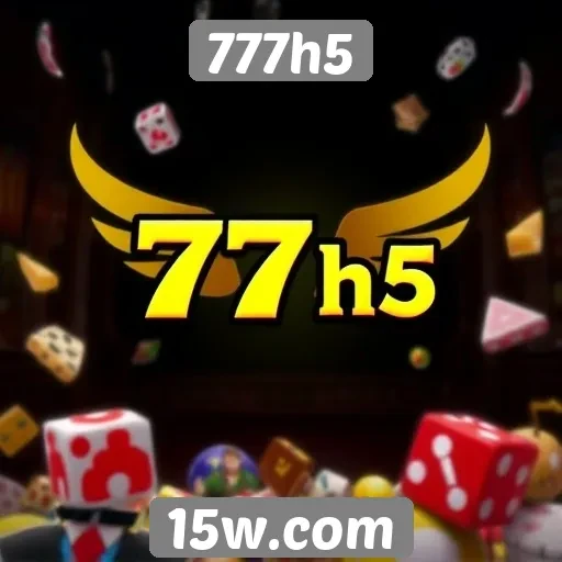 Variedade de jogos disponíveis no 777h5